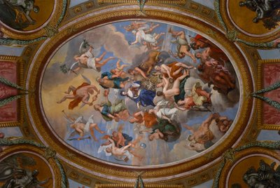 La Sala del Disegno della Regina da Antonio Verrio