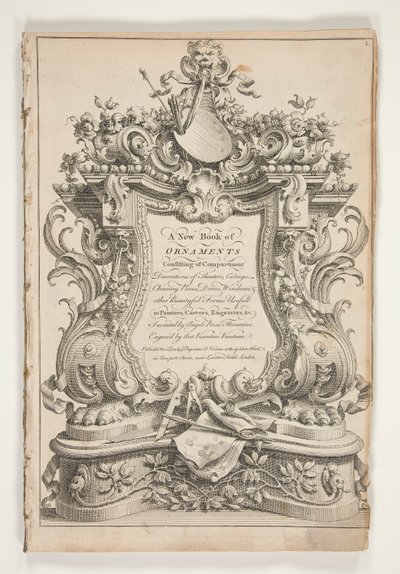 Un Nuovo Libro di Ornamenti da Antonio Visentini