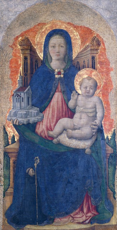 Madonna con Bambino (dettaglio) da Antonio Vivarini