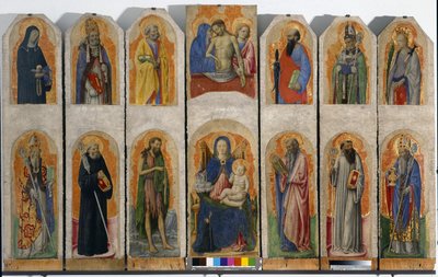 Polittico di Praglia, c.1448 da Antonio Vivarini