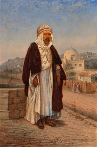 Kabyle algerino, ca. 1893 da Antonio Zeno Shindler