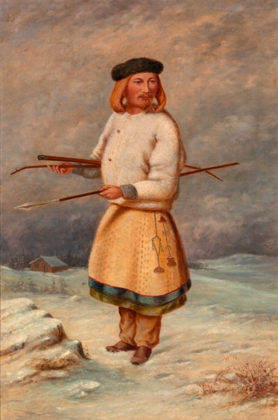 Uomo lituano, ca. 1890-1899 da Antonio Zeno Shindler