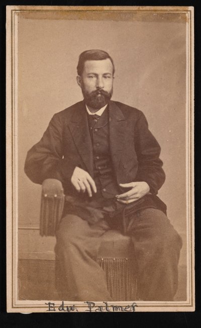 Ritratto di Edward Palmer 1829-1911, 1868-1869 da Antonio Zeno Shindler