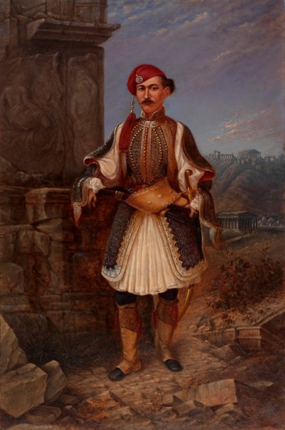 Uomo russo--San Pietroburgo, ca. 1893 da Antonio Zeno Shindler
