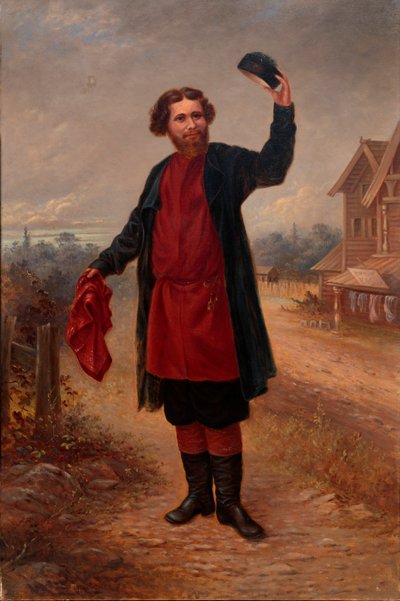 Uomo russo, ca. 1890-1899 da Antonio Zeno Shindler