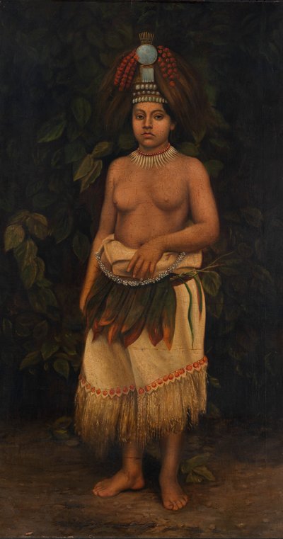 Donna samoana, ca. 1885-1899 da Antonio Zeno Shindler