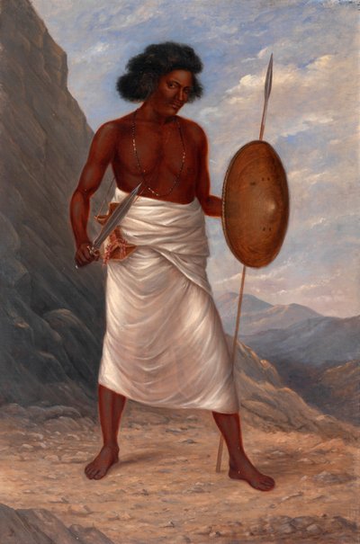 Uomo somalo, ca. 1893 da Antonio Zeno Shindler