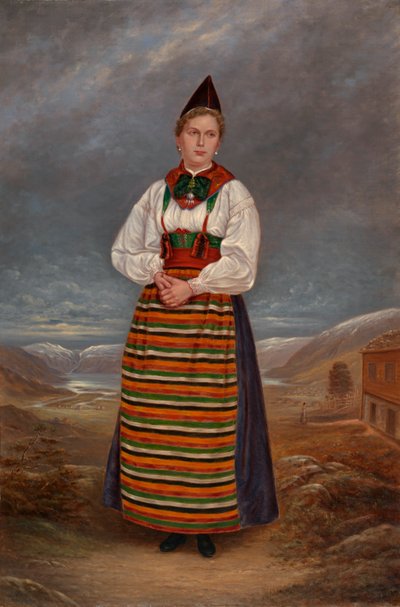 Signora svedese, ca. 1893 da Antonio Zeno Shindler