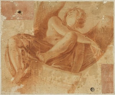 Angelo di scorcio da Antonio da Correggio