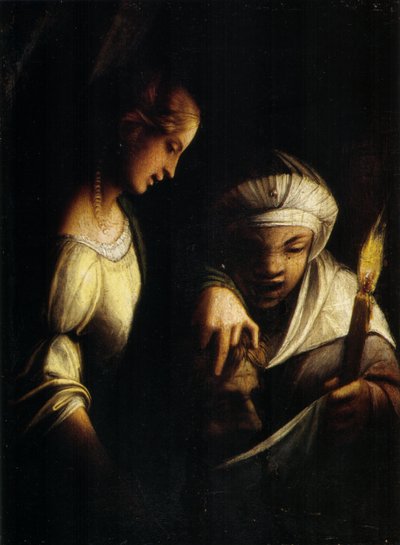 Giuditta e la sua ancella da Antonio da Correggio