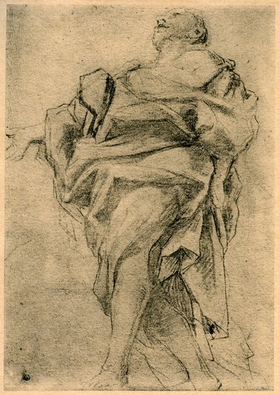 Studio per la figura di un apostolo, 1913 da Antonio da Correggio