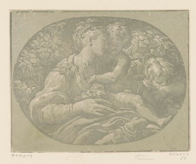 Maria con Bambino e Giovanni Battista da Antonio da Trento