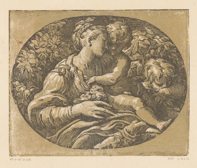 Maria con Bambino e Giovanni Battista da Antonio da Trento