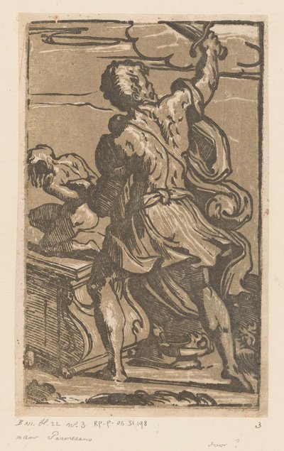 Il sacrificio di Isacco da Antonio da Trento
