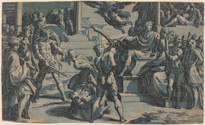 Il Martirio dei Santi Pietro e Paolo da Antonio da Trento