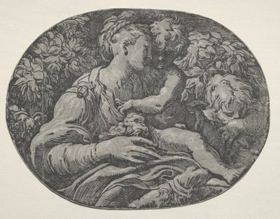 Vergine e Bambino con San Giovanni da Antonio da Trento