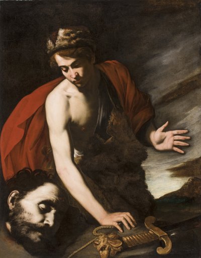 Davide con la testa di Golia da Antonio de Bellis