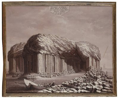 La grotta di Fingal, Scozia da Antonio de Bittio
