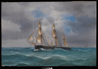 H.M.S. Alexander ammiraglia della flotta del Mediterraneo da Antonio de Simone
