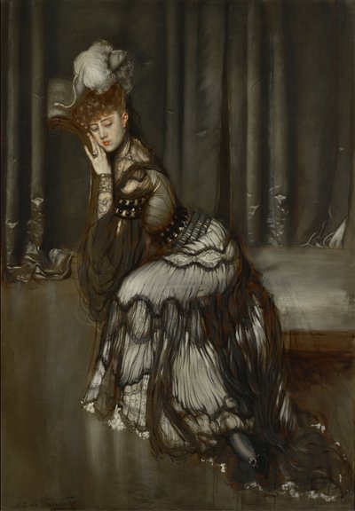 Ritratto di Madame Salvator da Antonio de la Gandara