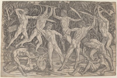 Battaglia dei Nudi da Antonio del Pollaiolo