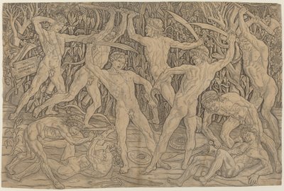 Battaglia dei nudi da Antonio Pollaiuolo