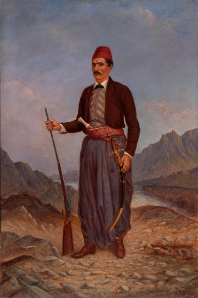 Uomo albanese da Antonion Zeno Shindler