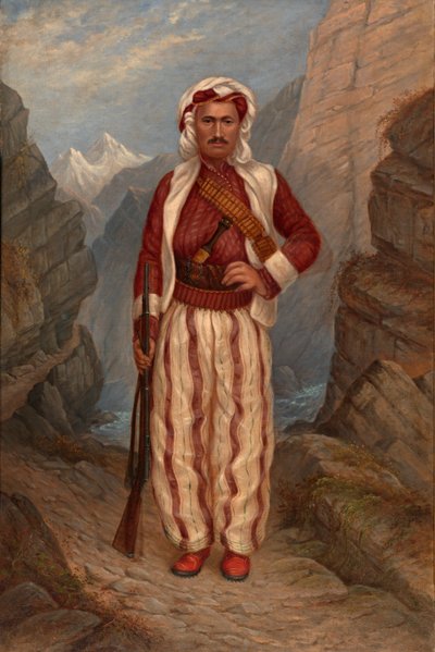 Uomo curdo da Antonion Zeno Shindler