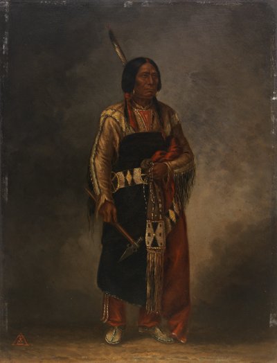 Mak-phe-ah-luta (Red Cloud) da Antonion Zeno Shindler