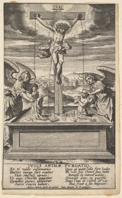 La fontana della vita da Antonius Wierix