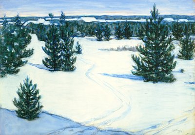 Paesaggio Invernale, 1938 da Ants Laikmaa