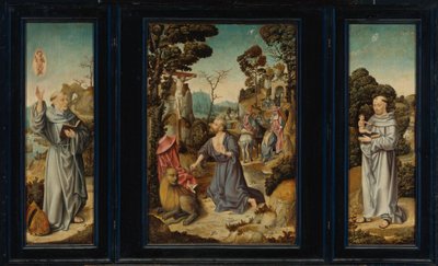 Un trittico: Scene della vita di San Girolamo, Sant