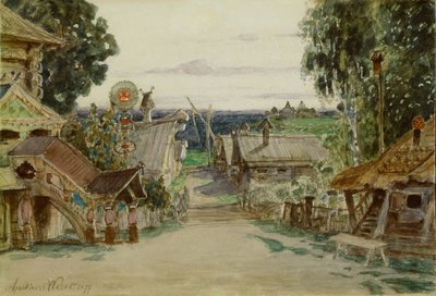 Berendeyevka. Scenografia per l