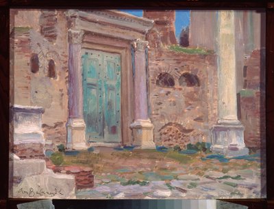 Il tempio di Giano a Roma (Italia) da Apollinari Mikhailovich Vasnetsov