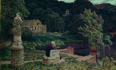 Il suono del vecchio parco, 1926 da Apollinari Mikhailovich Vasnetsov