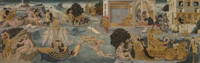 Le avventure di Ulisse, 1435-45 da Apollonio di Giovanni di Tommaso