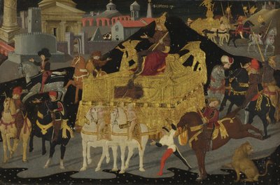 Il trionfo di Scipione Africano da Apollonio di Giovanni di Tommaso