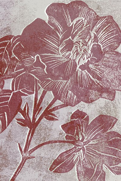 Fiori rustici color bordeaux da Apostrofo Design