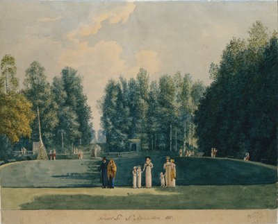 Nel parco. Olgovo da Apraksina