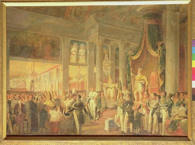 Incoronazione di Dom Pedro II (1825-91) da Araujo Porto Alegre