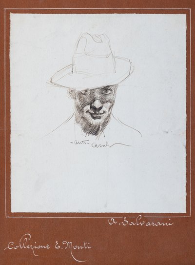 Autoritratto da Arcangelo Salvarani