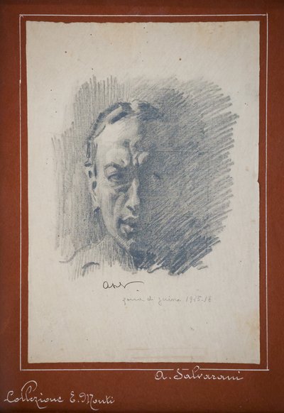 Autoritratto da Arcangelo Salvarani