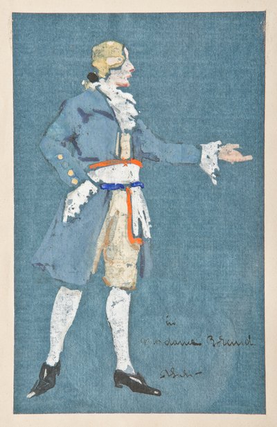 Schizzo per teatro da Arcangelo Salvarani
