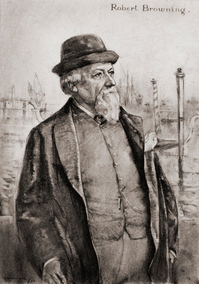 Robert Browning da Archibald Standish Hartrick