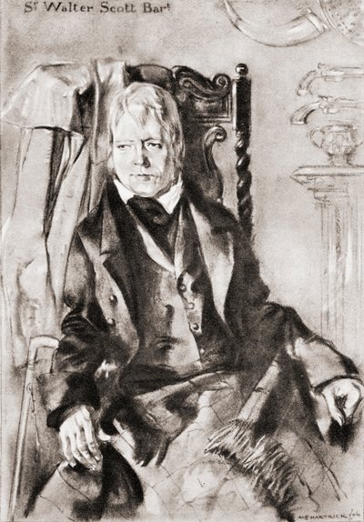 Sir Walter Scott da Archibald Standish Hartrick