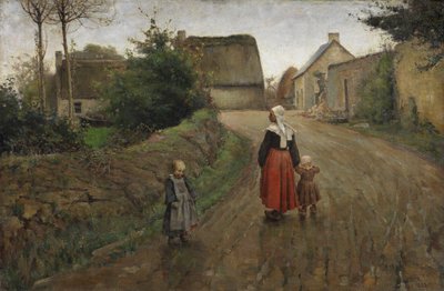 Strada a Pont-Aven da Archibald Standish Hartrick