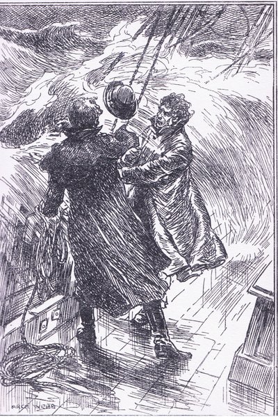 Pronto ebbe appena il tempo di aggrapparsi con entrambe le mani da Archibald Webb