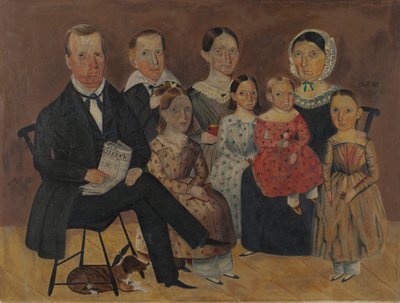 Ritratto della famiglia John J. Wagner da Archie Thompson