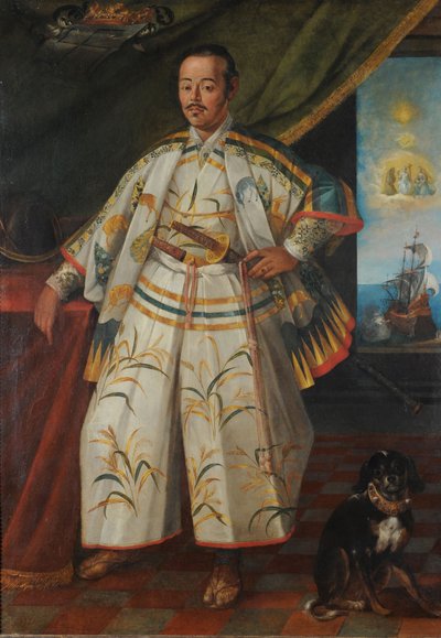 Ritratto di Hasekura Rokuemon Tsunenaga, c. 1615 da Archita Ricci