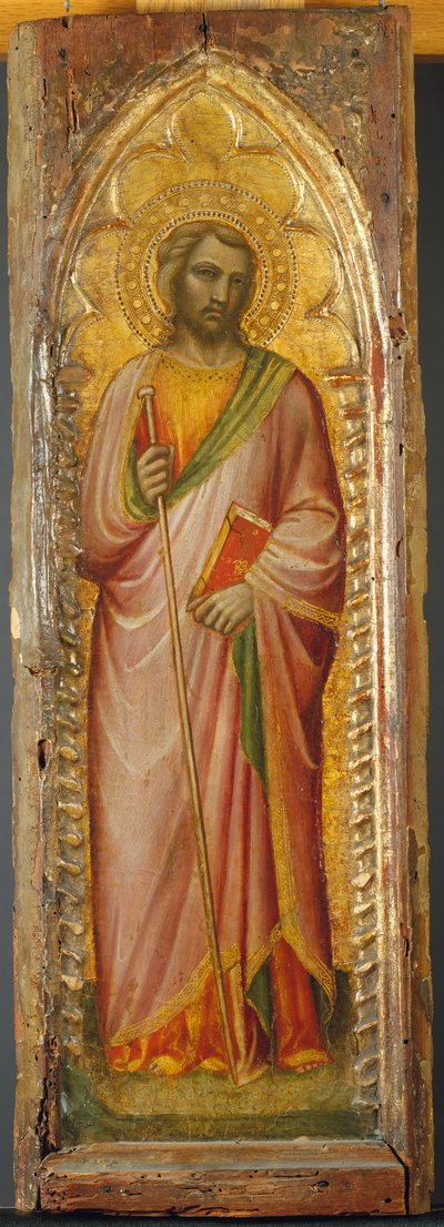 Un santo, forse Giacomo il Maggiore, 1384-85 da Aretino Luca Spinello or Spinelli